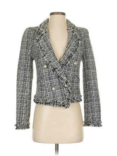 Pre-owned Aqua Blazer Jacket In Gray