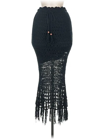 Pre-owned Mable Casual Skirt In Black