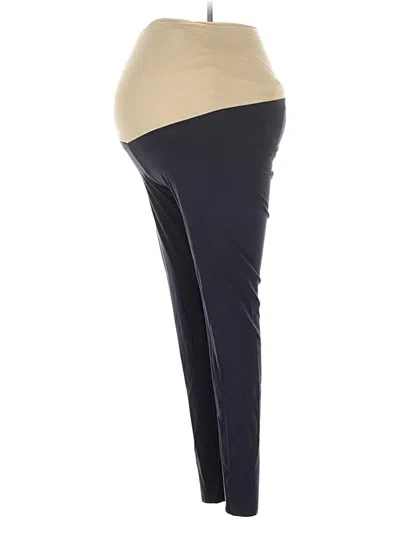 Pre-owned Motherhood Active Pants In Blue