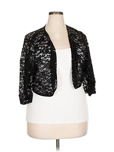 Pre-owned Agnes Orinda Kimono In Black