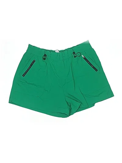 Pre-owned Athleta Athletic Shorts In Green