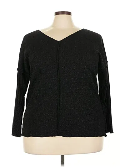 Pre-owned Chic Soul (chicsoul.com) Cardigan Sweater In Black