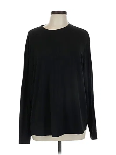 Pre-owned Nike Long Sleeve T-shirt In Black