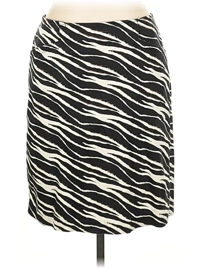 Pre-owned Ellen Tracy Casual Skirt In Black