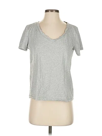 Pre-owned Gap Short Sleeve T-shirt In Silver