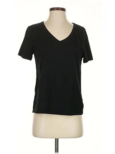 Pre-owned Gap Short Sleeve T-shirt In Black