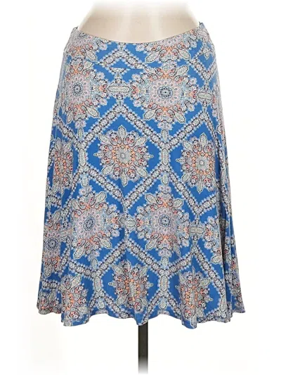 Pre-owned Renee C Casual Skirt In Blue