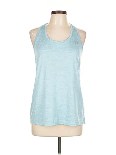 Pre-owned Under Armour Active Tank Top In Blue