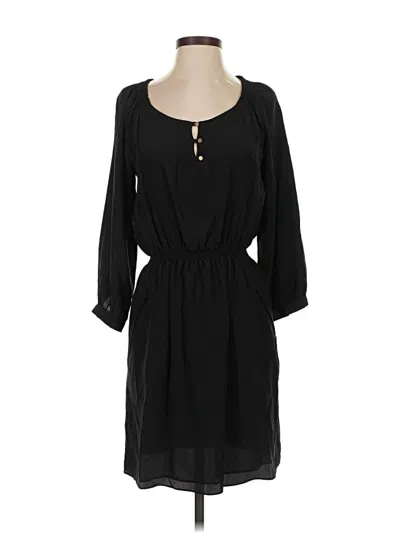 Pre-owned Shoshanna Casual Dress In Black