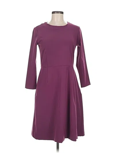 Pre-owned Of Mercer Casual Dress In Burgundy