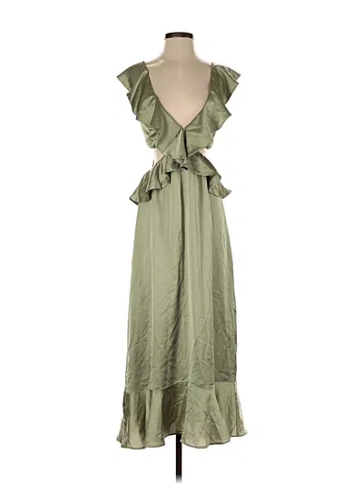 Pre-owned Show Me Your Mumu Casual Dress In Green