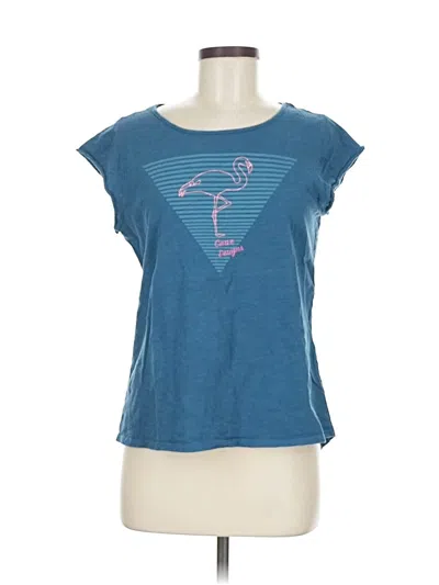 Pre-owned Carve Designs Short Sleeve T-shirt In Blue