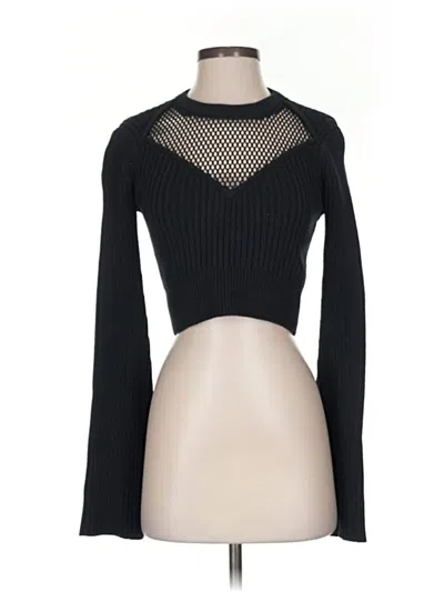 Pre-owned Endless Rose Cardigan Sweater In Black