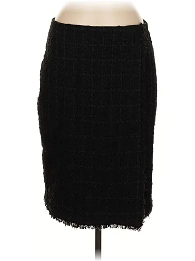 Pre-owned Ann Taylor Formal Skirt In Black