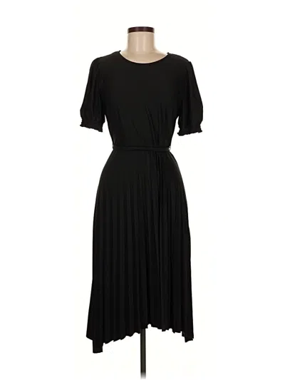 Pre-owned Sharagano Casual Dress In Black