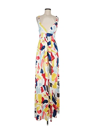 Pre-owned Bcbgmaxazria Casual Dress In Yellow