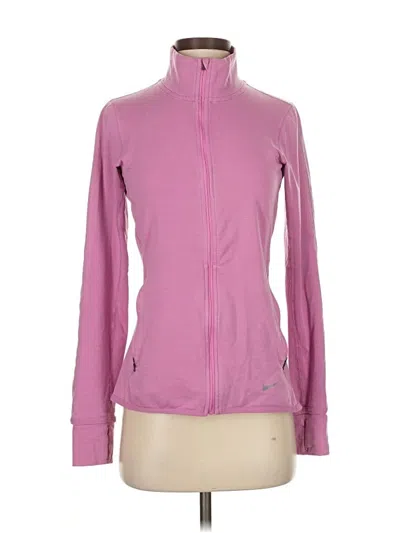 Pre-owned Nike Track Jacket In Pink