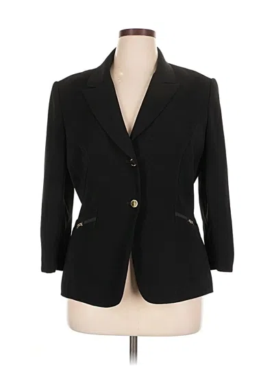 Pre-owned Tahari By Asl Blazer Jacket In Black