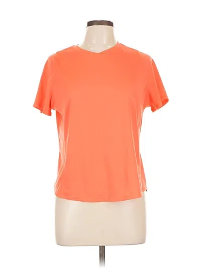 Pre-owned New Balance Active T-shirt In Orange