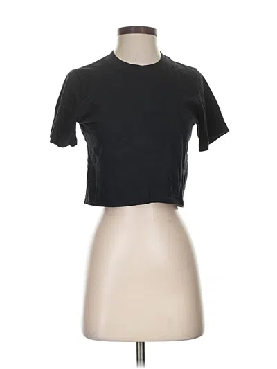 Pre-owned Abercrombie & Fitch Short Sleeve T-shirt In Black