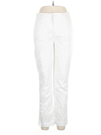 Pre-owned Caslon Casual Pants In White