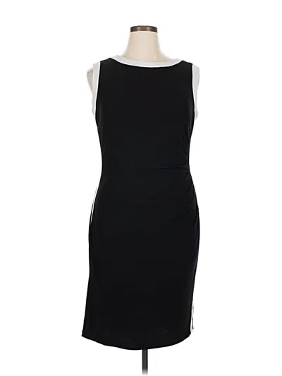 Pre-owned Chaps Cocktail Dress In Black