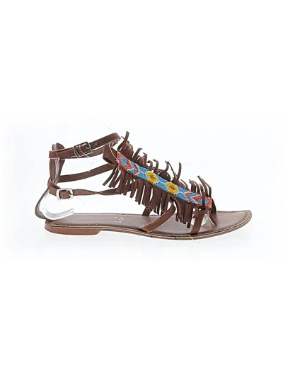Pre-owned Coconuts By Matisse Sandals In Brown