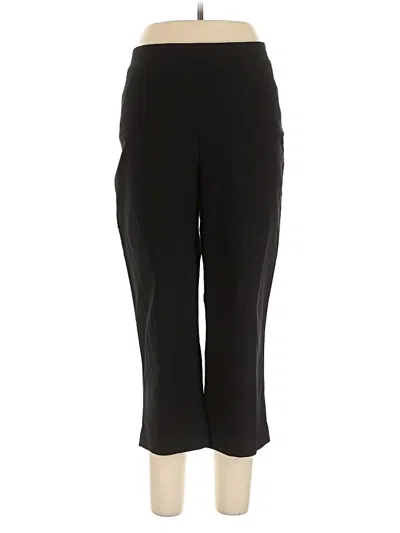 Pre-owned Chico's Active Pants In Black