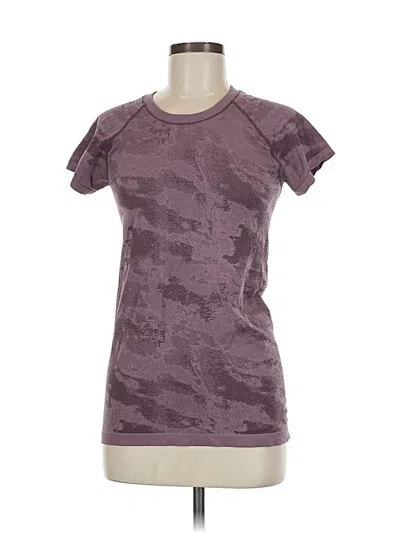 Pre-owned Athleta Active T-shirt In Purple