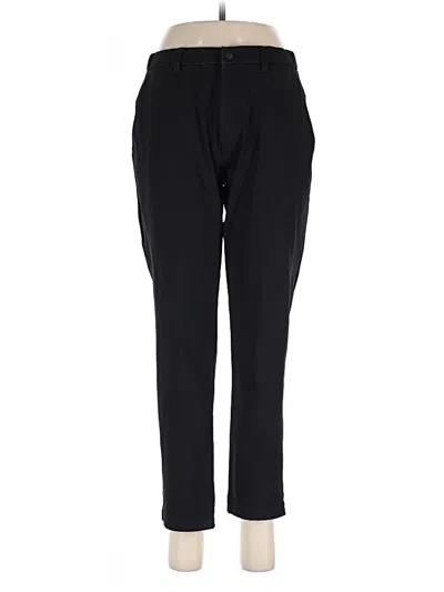 Pre-owned Uniqlo Casual Pants In Black
