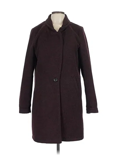 Pre-owned Maison Scotch Coat In Burgundy