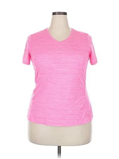 Pre-owned Danskin Now Active T-shirt In Pink