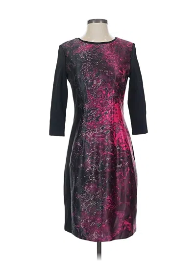 Pre-owned Elie Tahari Cocktail Dress In Black