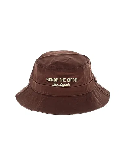 Pre-owned Honor The Gift Hat In Brown