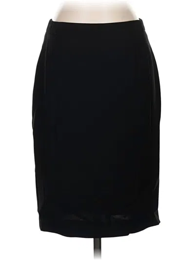 Pre-owned Ann Taylor Formal Skirt In Black