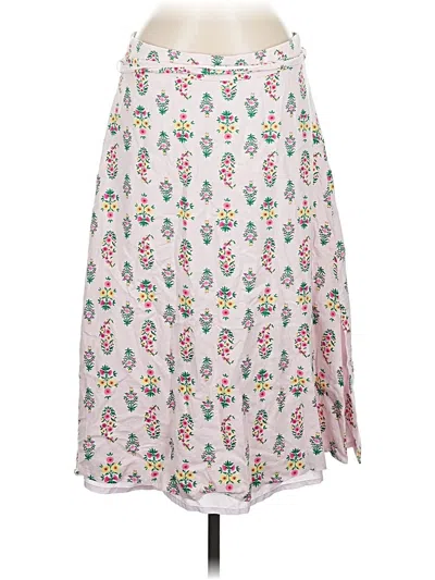 Pre-owned Ann Taylor Casual Skirt In White