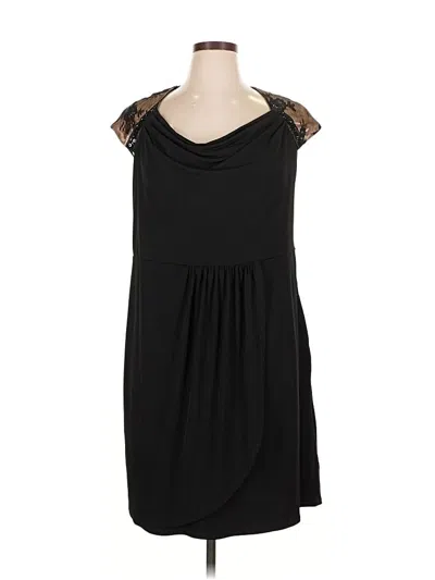 Pre-owned Dressbarn Cocktail Dress In Black