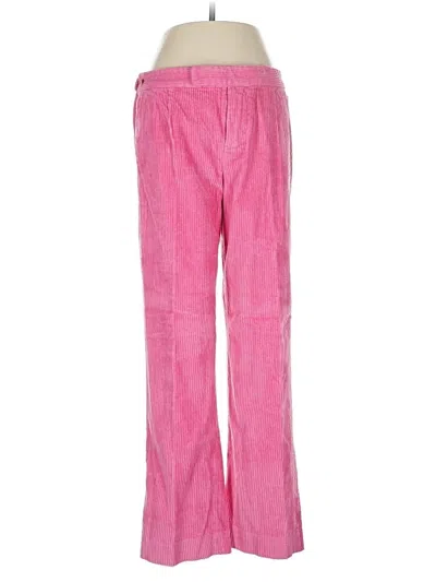 Pre-owned Frances Valentine Cord Pant In Pink