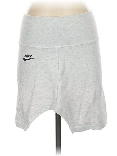 Pre-owned Nike Casual Skirt In Gray