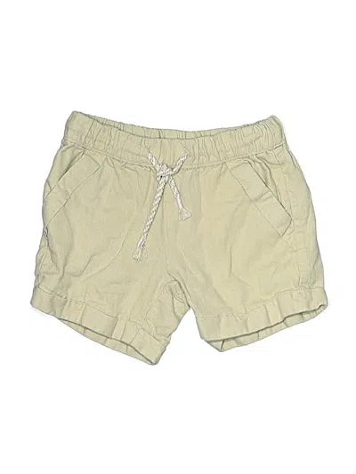 Pre-owned Wonder Nation Kids' Khaki Shorts In Brown