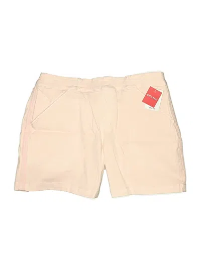 Spanx Khaki Shorts In Brown