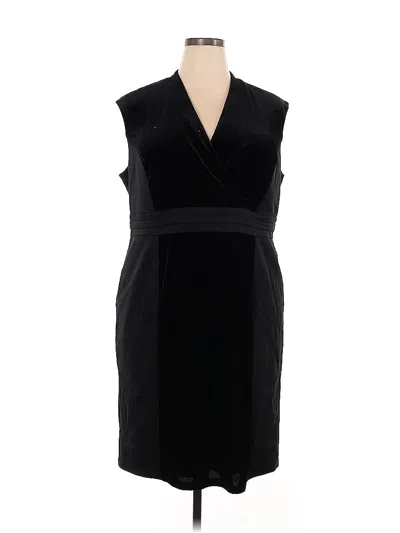 Pre-owned Ellen Tracy Cocktail Dress In Black