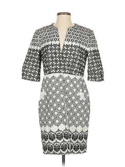 Pre-owned Elie Tahari Casual Dress In Gray