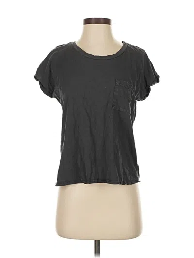 Pre-owned Velvet By Graham & Spencer Short Sleeve T-shirt In Gray