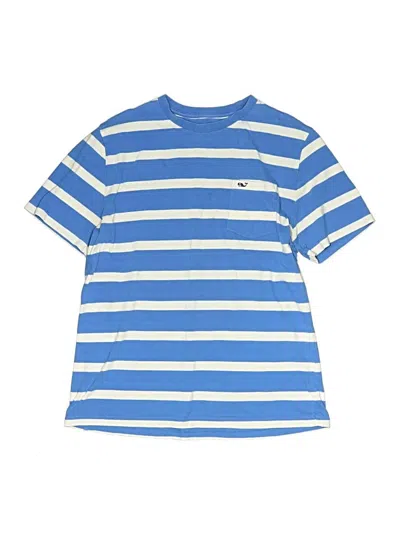 Pre-owned Vineyard Vines Kids' Short Sleeve T-shirt In Blue