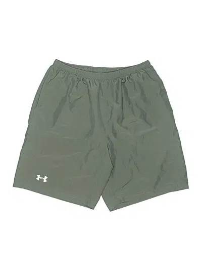 Pre-owned Under Armour Athletic Shorts In Green