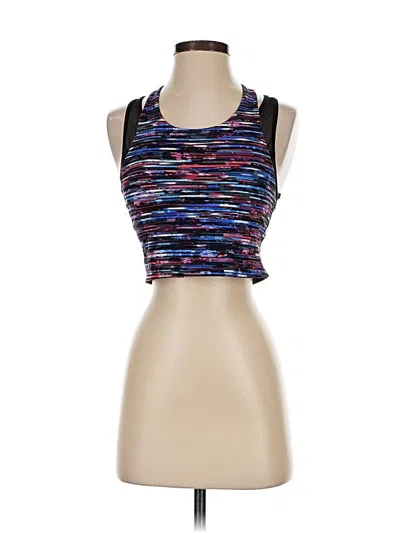 Pre-owned Lululemon Athletica Tank Top Purple Halter Neckline Tops