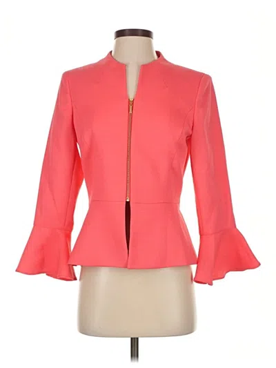 Pre-owned Tahari By Asl Jacket In Red