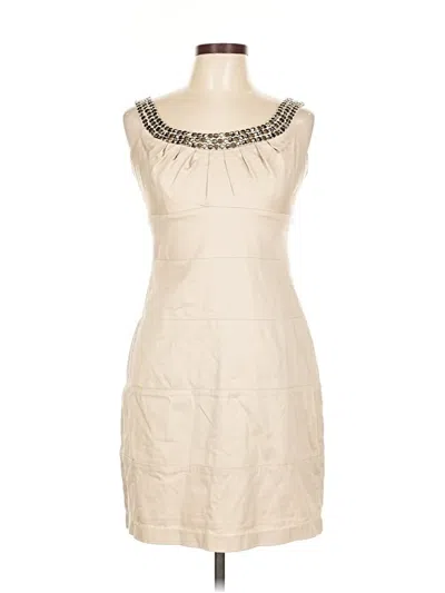 Pre-owned Bisou Bisou Cocktail Dress In Brown