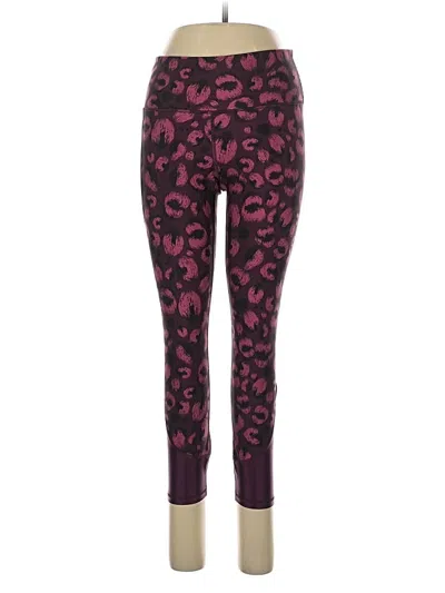 Pre-owned Under Armour Leggings In Purple